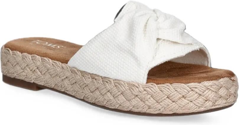 Toms Abby espadrilles met gedraaid detail Wit - Foto 3
