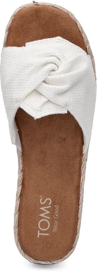 Toms Abby espadrilles met gedraaid detail Wit - Foto 4
