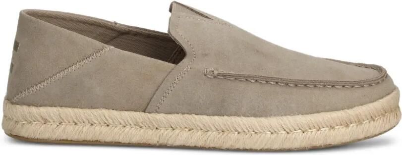 Toms Alonso suède slip-on espadrilles Grijs