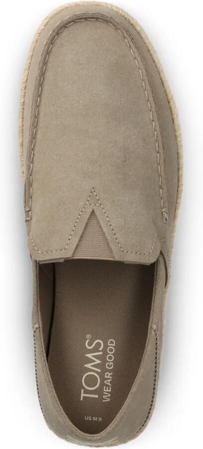 Toms Alonso suède slip-on espadrilles Grijs - Foto 2
