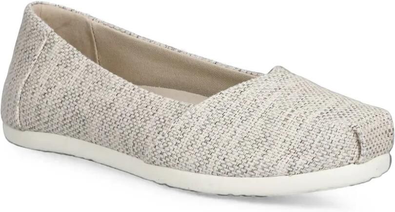 Toms Alpargata ballerina's met vierkante neus Grijs - Foto 2
