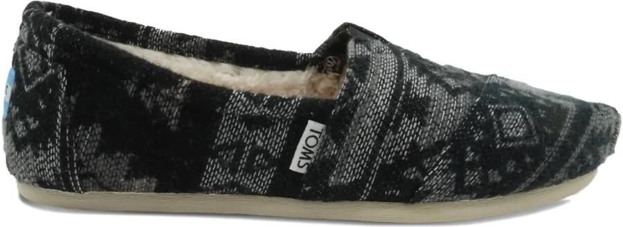 Toms Alpargata "Black" loafers Zwart