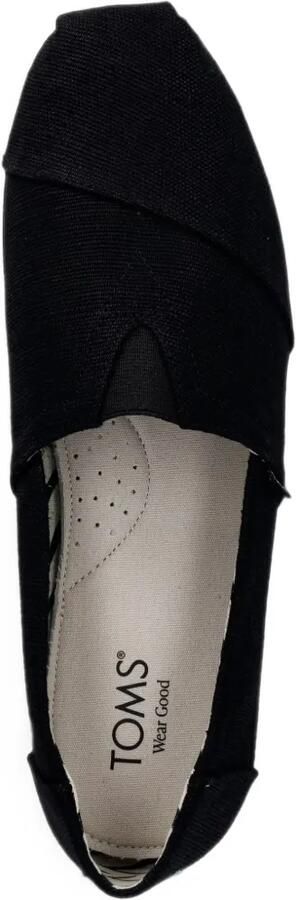 Toms Alpargata canvas espadrilles Zwart