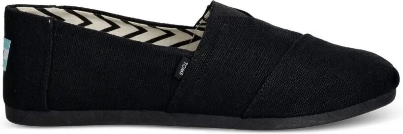 Toms Alpargata canvas espadrilles Zwart - Foto 4