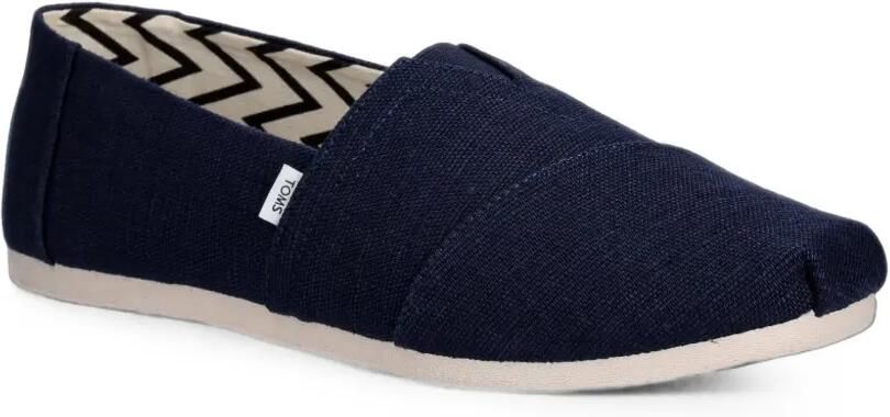 Toms Alpargata canvas slip-on ballerina's Blauw - Foto 2