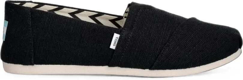 Toms Alpargata canvas slip-on espadrilles Zwart