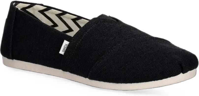 Toms Alpargata canvas slip-on espadrilles Zwart - Foto 2