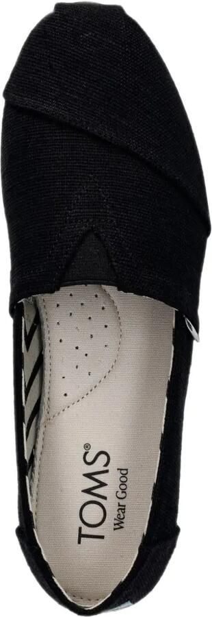 Toms Alpargata canvas slip-on espadrilles Zwart - Foto 4