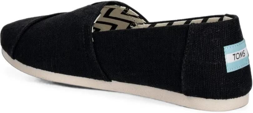 Toms Alpargata canvas slip-on espadrilles Zwart - Foto 3
