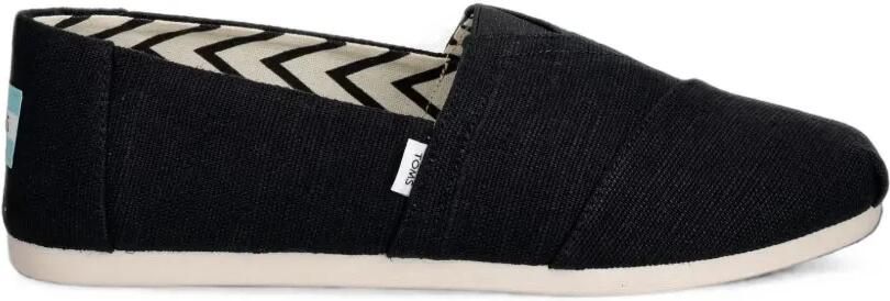Toms Alpargata Classic slip-on flats Zwart
