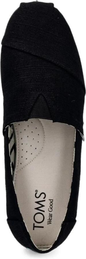 Toms Alpargata Classic slip-on flats Zwart - Foto 4