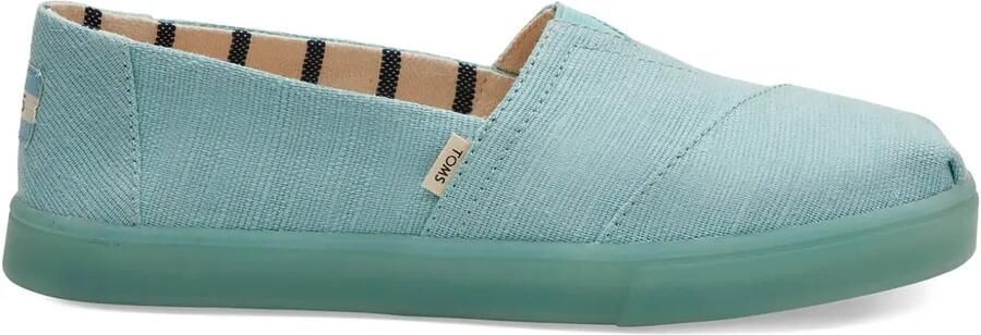 Toms Alpargata Cupsole "Turquoise Heritage" sneakers Blauw