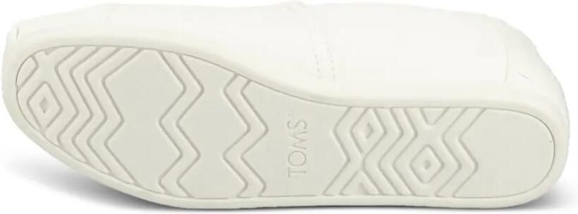 Toms Alpargata katoenen slip-on sneakers Wit - Foto 5