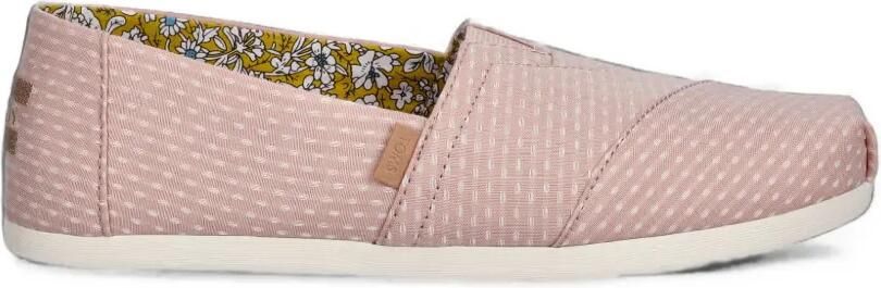 Toms Alpargata loafers met stippen Roze