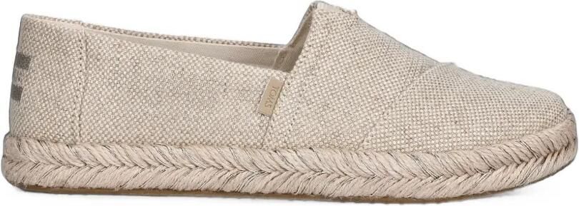 Toms Alpargata Rope 2.0 espadrilles met gevlochten zool Beige