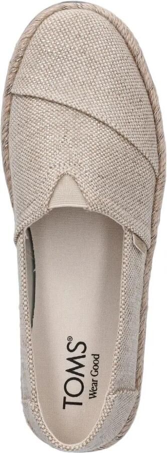 Toms Alpargata Rope 2.0 espadrilles met gevlochten zool Beige - Foto 4
