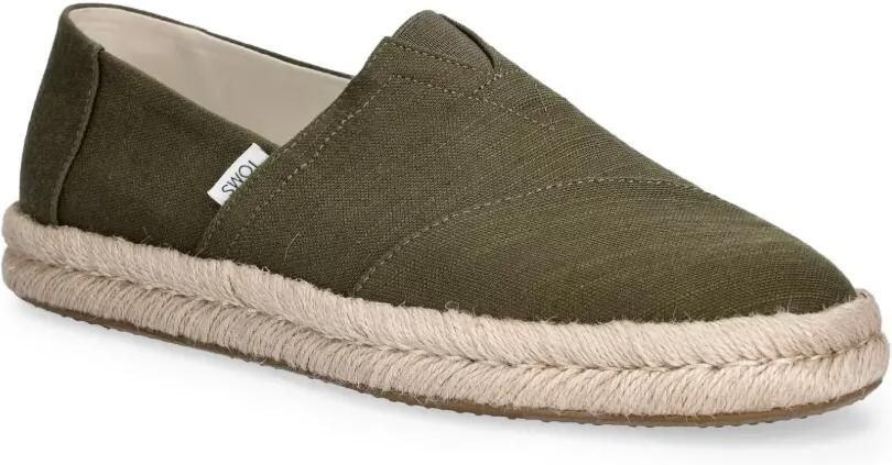 Toms Alpargata Rope 2.0 espadrilles met gevlochten zool Groen - Foto 2