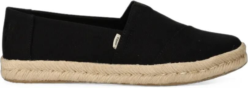 Toms Alpargata Rope 2.0 espadrilles Zwart
