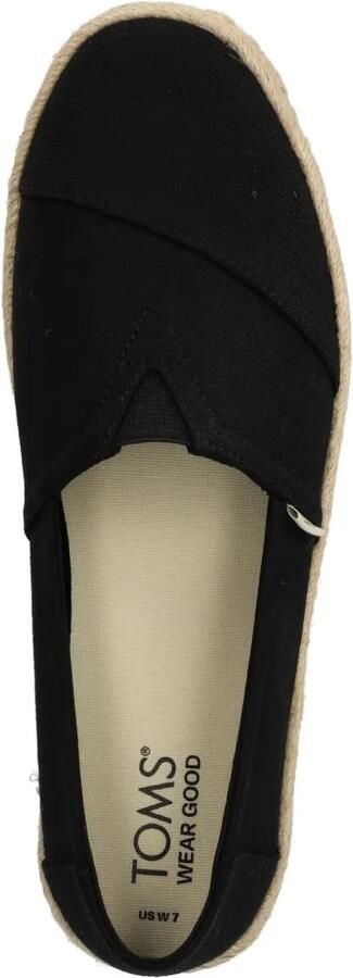Toms Alpargata Rope 2.0 espadrilles Zwart - Foto 4