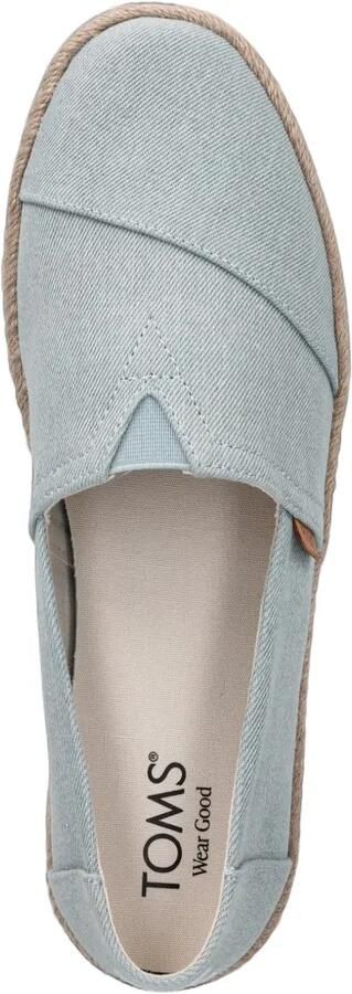 Toms Alpargata Rope 2.0 slip-on espadrilles Blauw - Foto 4