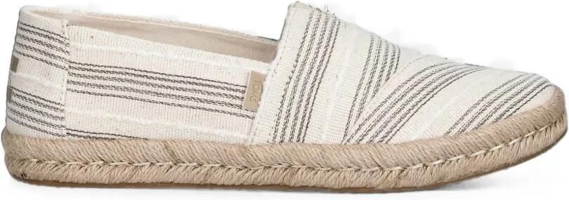Toms Alpargata Rope gestreepte slip-on espadrilles Beige