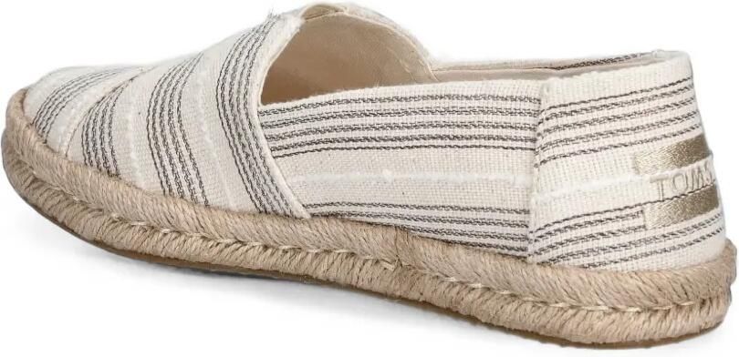 Toms Alpargata Rope gestreepte slip-on espadrilles Beige - Foto 3