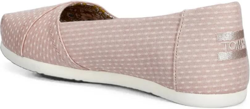 Toms Alpargata slip-on ballerina's met stippen Roze - Foto 3
