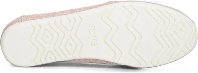 Toms Alpargata slip-on ballerina's met stippen Roze - Foto 5