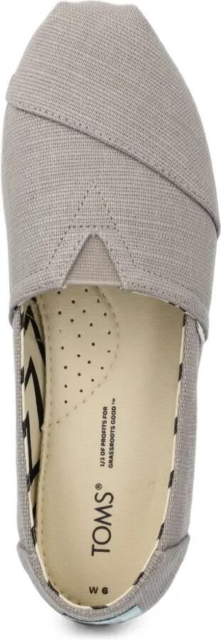 Toms Alpargata slip-on espadrilles Grijs - Foto 3
