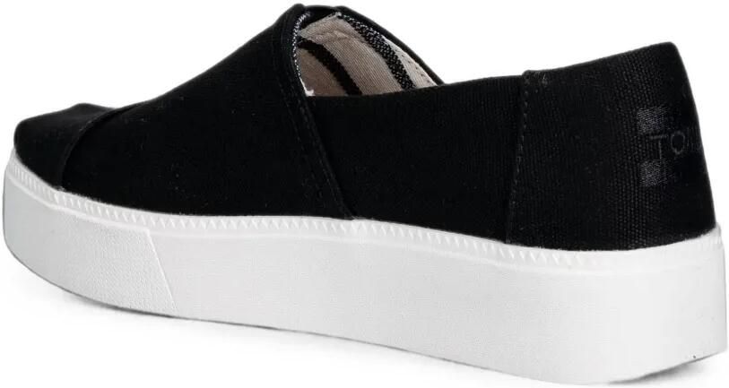 Toms Asher sneakers met plateauzool Zwart - Foto 3