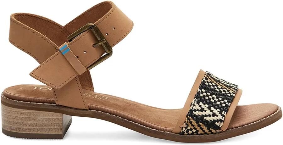 Toms Camili "Beige" sandalen Bruin