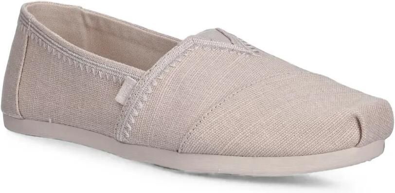 Toms Canvas slip-on espadrilles Beige