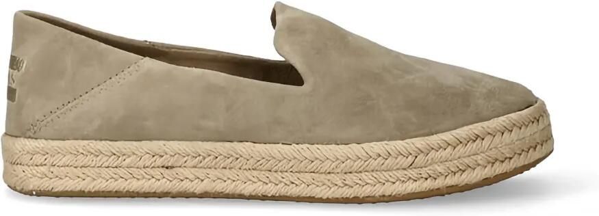 Toms Carolina espadrilles met afwerking met touw Beige