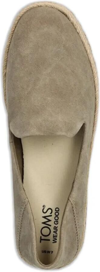 Toms Carolina espadrilles met afwerking met touw Beige - Foto 4
