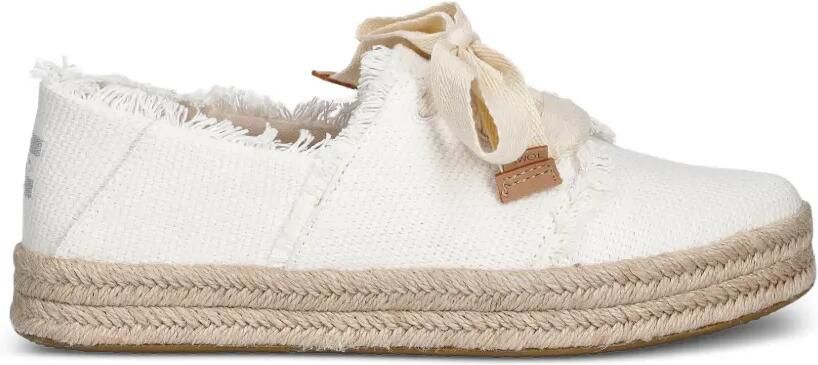 Toms Carolina espadrilles met franje Wit
