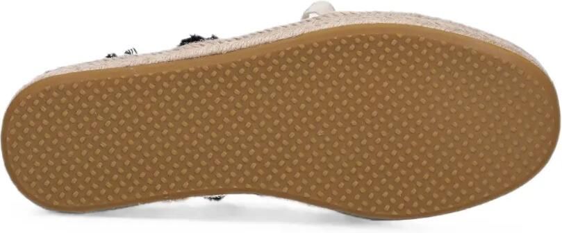 Toms Carolina espadrilles met franje Zwart - Foto 5