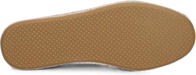 Toms Carolina espadrilles met plateauzool en bloemenprint Blauw - Foto 4