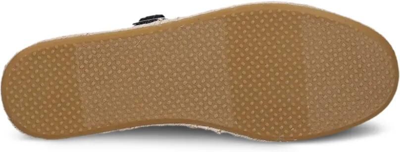 Toms Carolina espadrilles met plateauzool en gesp Zwart - Foto 4