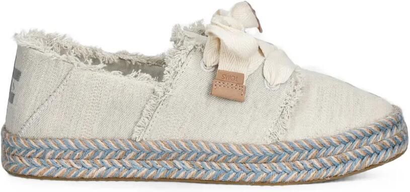 Toms Carolina espadrilles met veters Beige