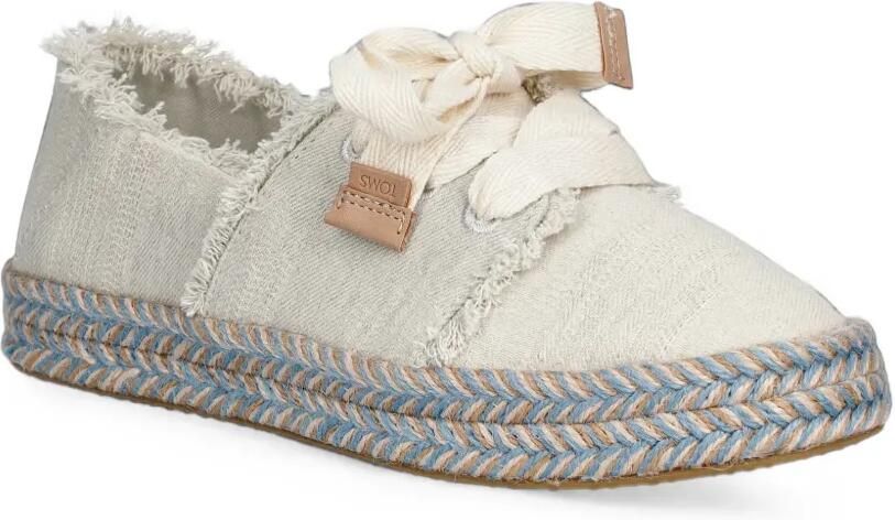Toms Carolina espadrilles met veters Beige - Foto 3