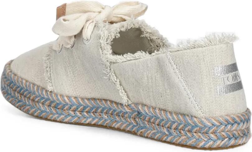 Toms Carolina espadrilles met veters Beige - Foto 2