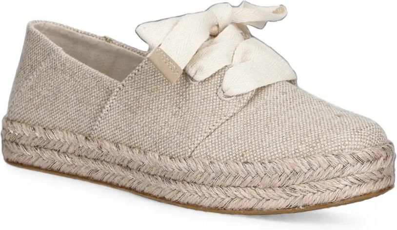 Toms Carolina espadrilles met veters Beige - Foto 4