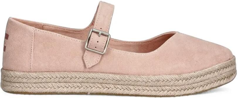 Toms Carolina Mary Jane espadrilles met gespbandje Roze