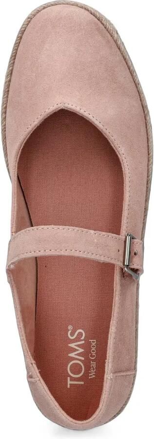 Toms Carolina Mary Jane espadrilles met gespbandje Roze - Foto 4