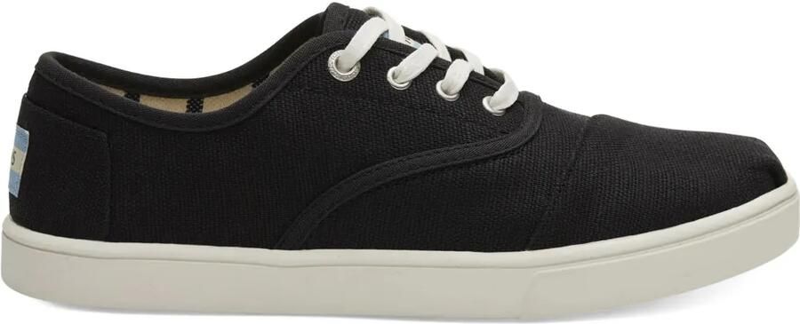 Toms Cordones Cupsole "Black White" sneakers Zwart