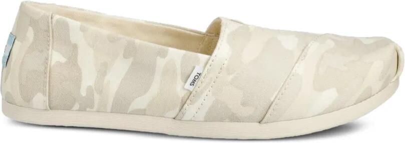Toms Espadrilles met camouflageprint Beige