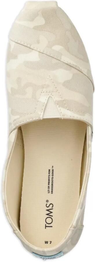 Toms Espadrilles met camouflageprint Beige - Foto 3