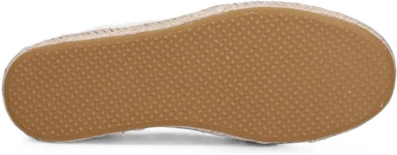 Toms Espadrilles met gerafelde afwerking Wit