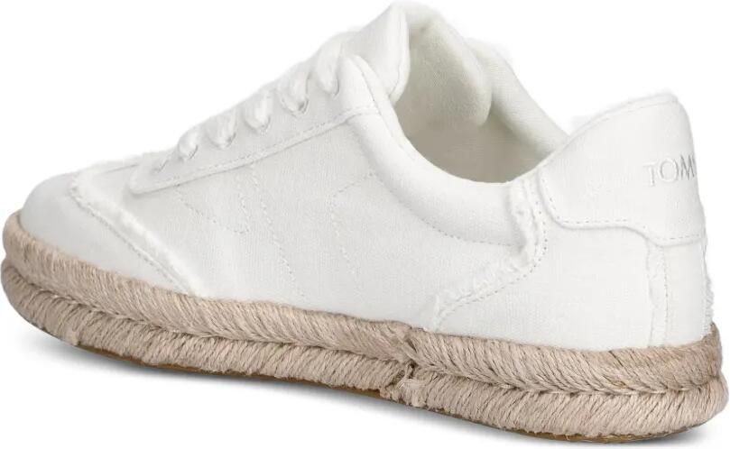 Toms Espadrilles met gerafelde afwerking Wit - Foto 2