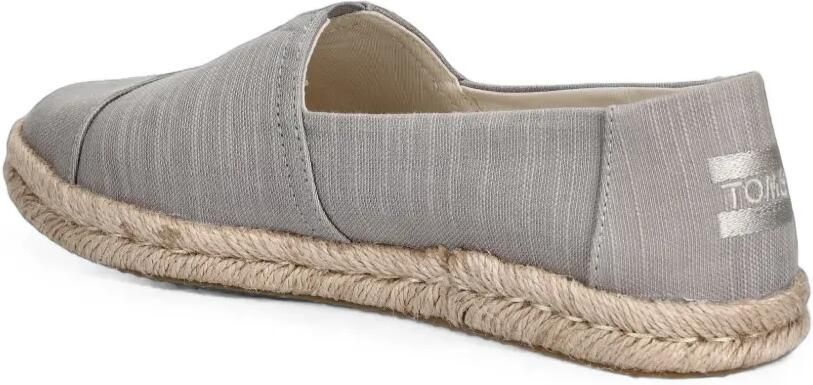Toms Espadrilles met gevlochten zool Grijs - Foto 3